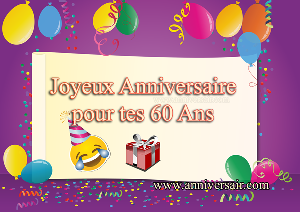 Carte D'anniversaire 60 Ans Super Mignon Cadeaux - Temu France